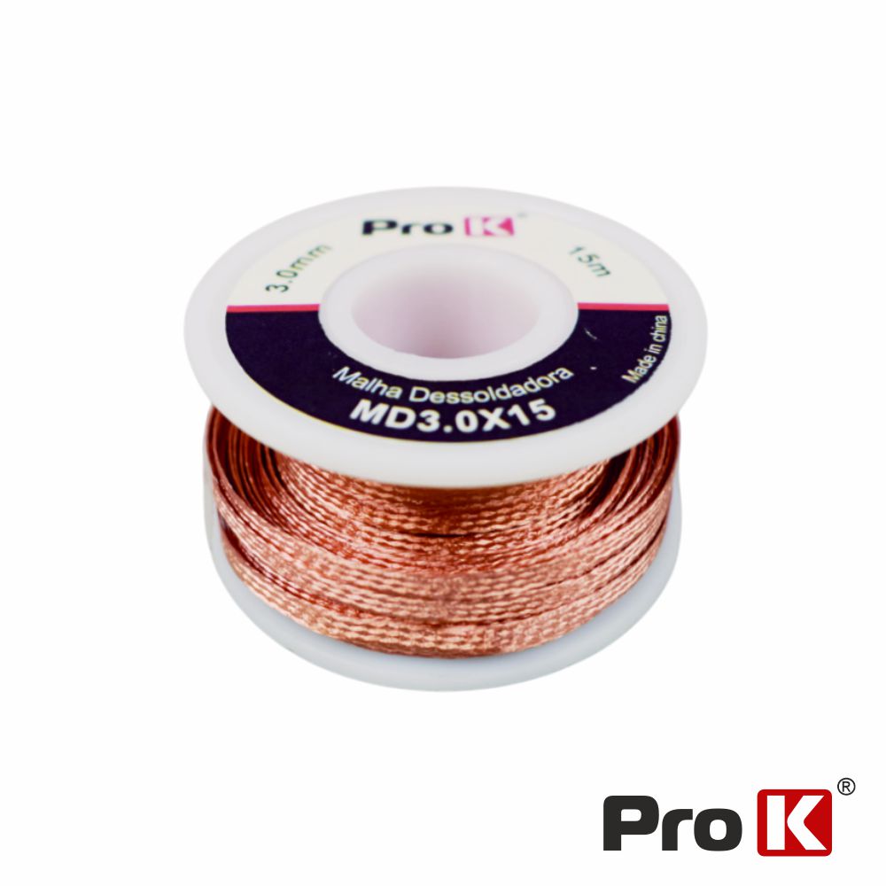 Malha Dessoldadora 3,0Mm 15M Prok - Tauu,pt