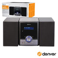 Sistema Som 2,0 C/ Visor Lcd Bt/Fm/Cd/Aux/Usb 2X50W Denver - Tauu,pt