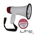 Megafone 20W Bat Recarregável Rec Mic Embutido Ltc - Tauu,pt