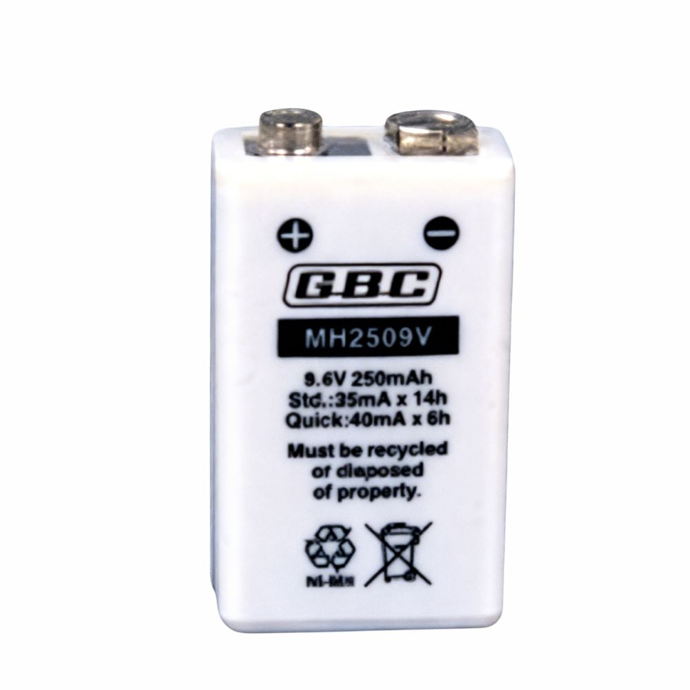 Pilha Recarregável Ni-Mh 6Hr61 9V 250Mah - Tauu,pt