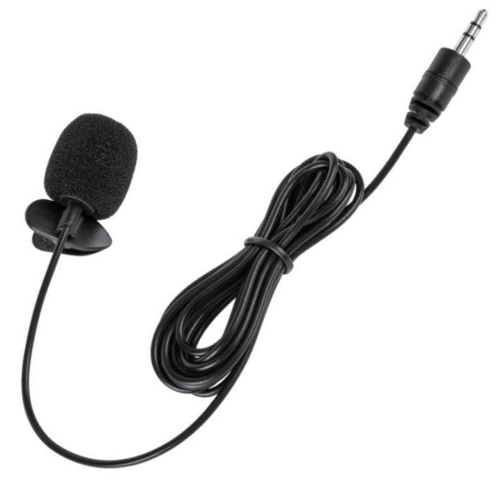 Microfone Lapela Condensador Preto - Tauu.pt