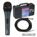 Microfone Profissional C/ Cabo 4,5M E Mala Hq Power - Tauu,pt