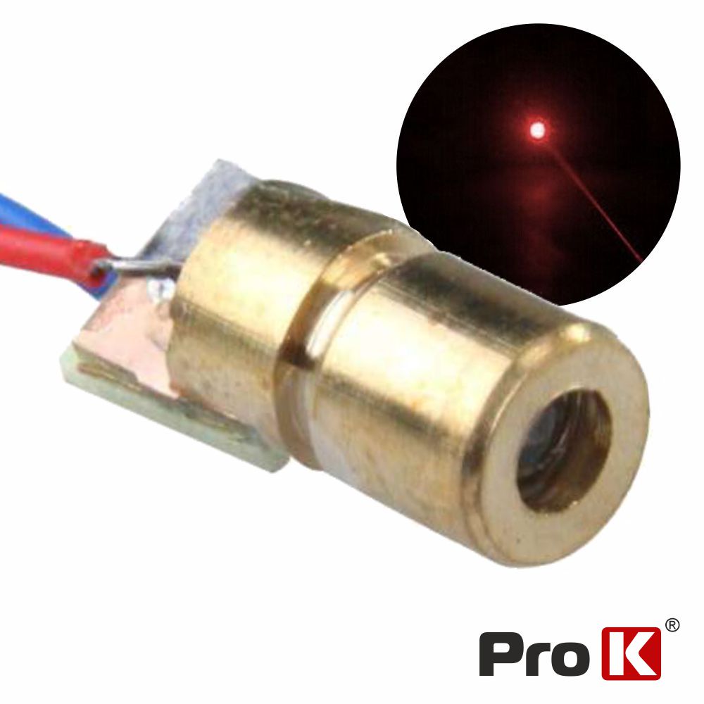 Módulo Laser Vermelho 5Mw Prok - Tauu.pt