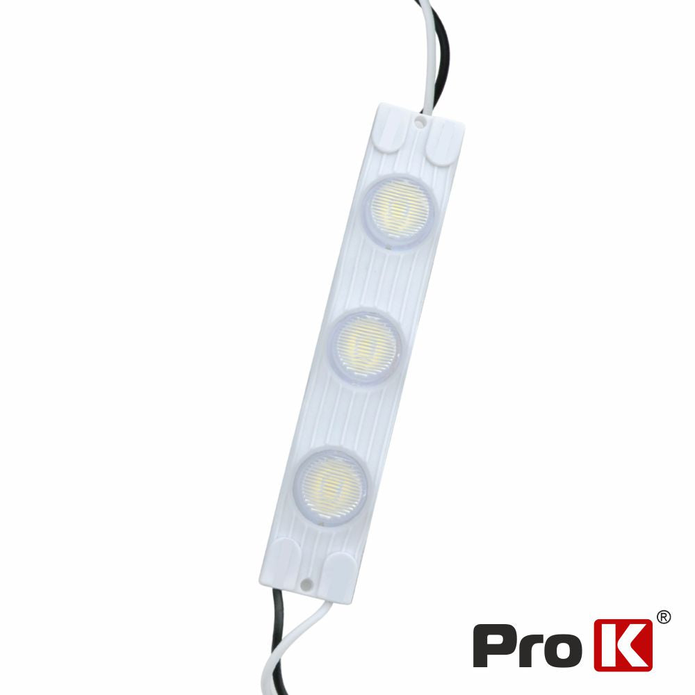 Módulo C/ 3 Led 2835 1,2W 6000K 108Lm 12V Ip65 Prok - Tauu,pt