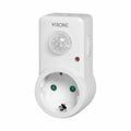 Ficha Elétrica Adaptadora 1X Schuko C/ Sensor Movimentos - Tauu.pt