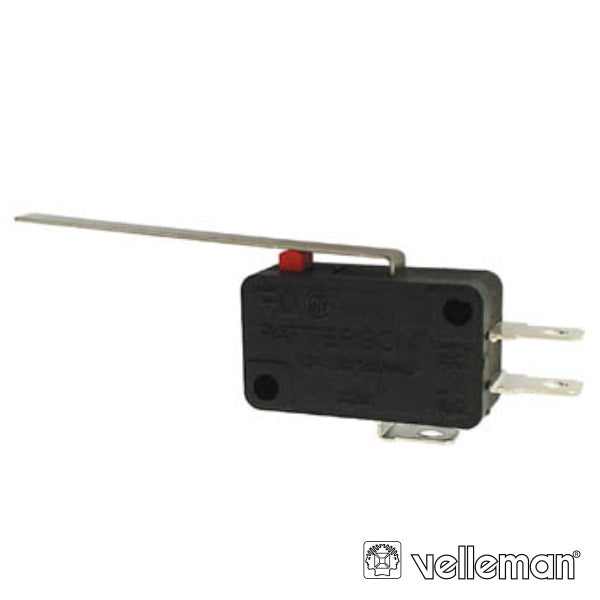 Comutador Microswitch 12A Patilha Grande Velleman - Tauu.pt