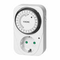 Temporizador Analógico Ajustável 24H - Tauu.pt