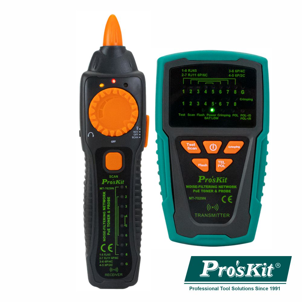 Testador De Cabos/Continuidade C/ Gerador Tons Poe Proskit - Tauu.pt
