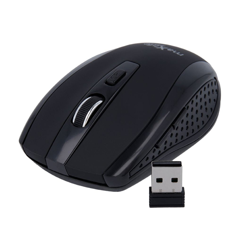 Rato Óptico S/ Fios 800/1000/1600/2400Dpi Usb Preto - Tauu.pt