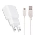 Alimentador Comutado Usb 2.1A + Cabo Usb-C - Tauu.pt