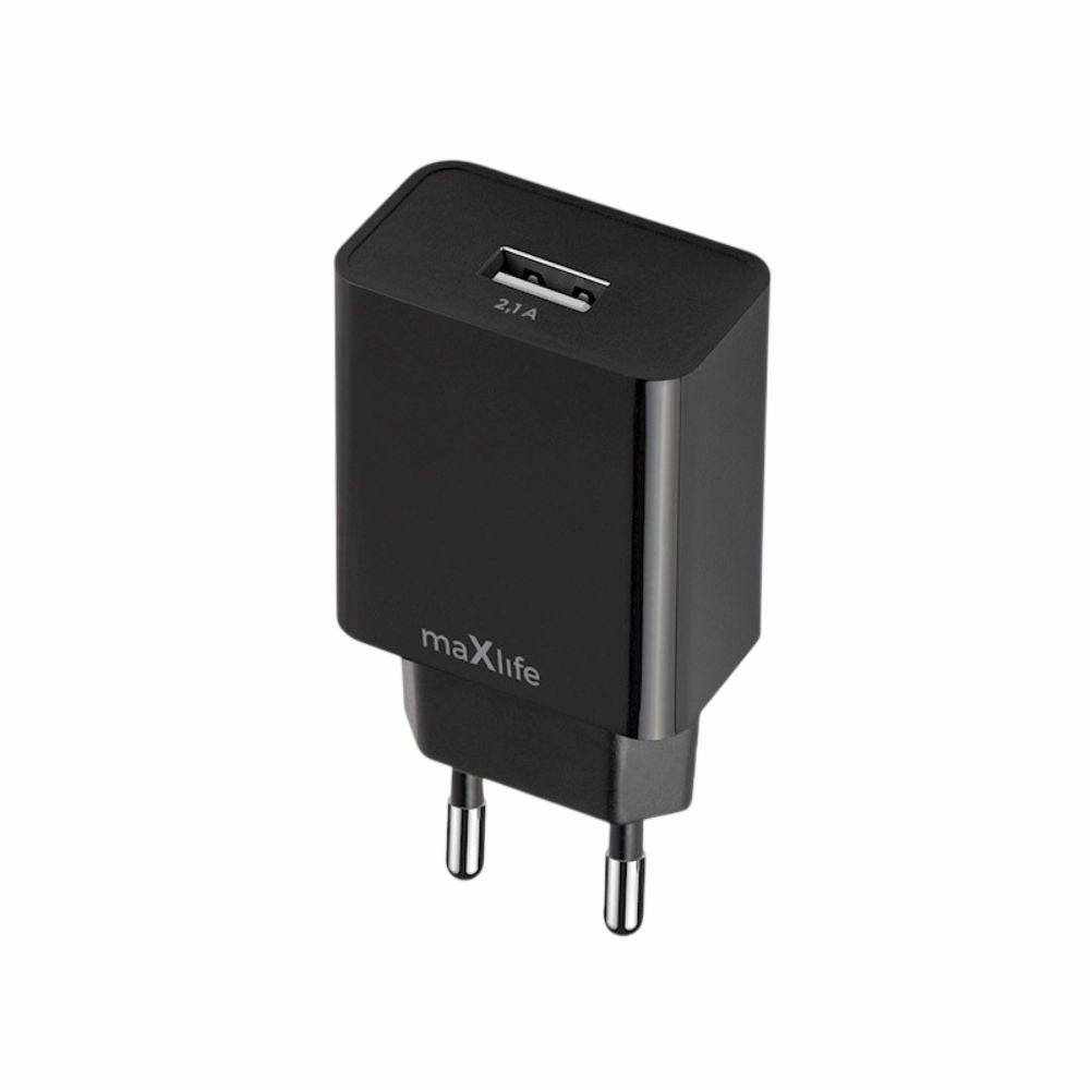 Alimentador Comutado Usb-A 5V 2,1A Preto Maxlife - Tauu,pt