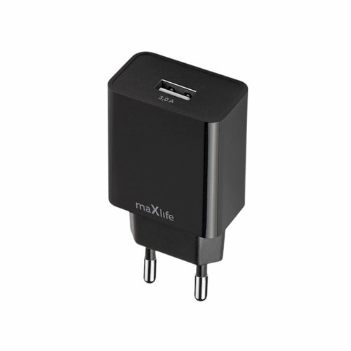 Alimentador Comutado Usb-A 5V 3A Preto Maxlife - Tauu.pt