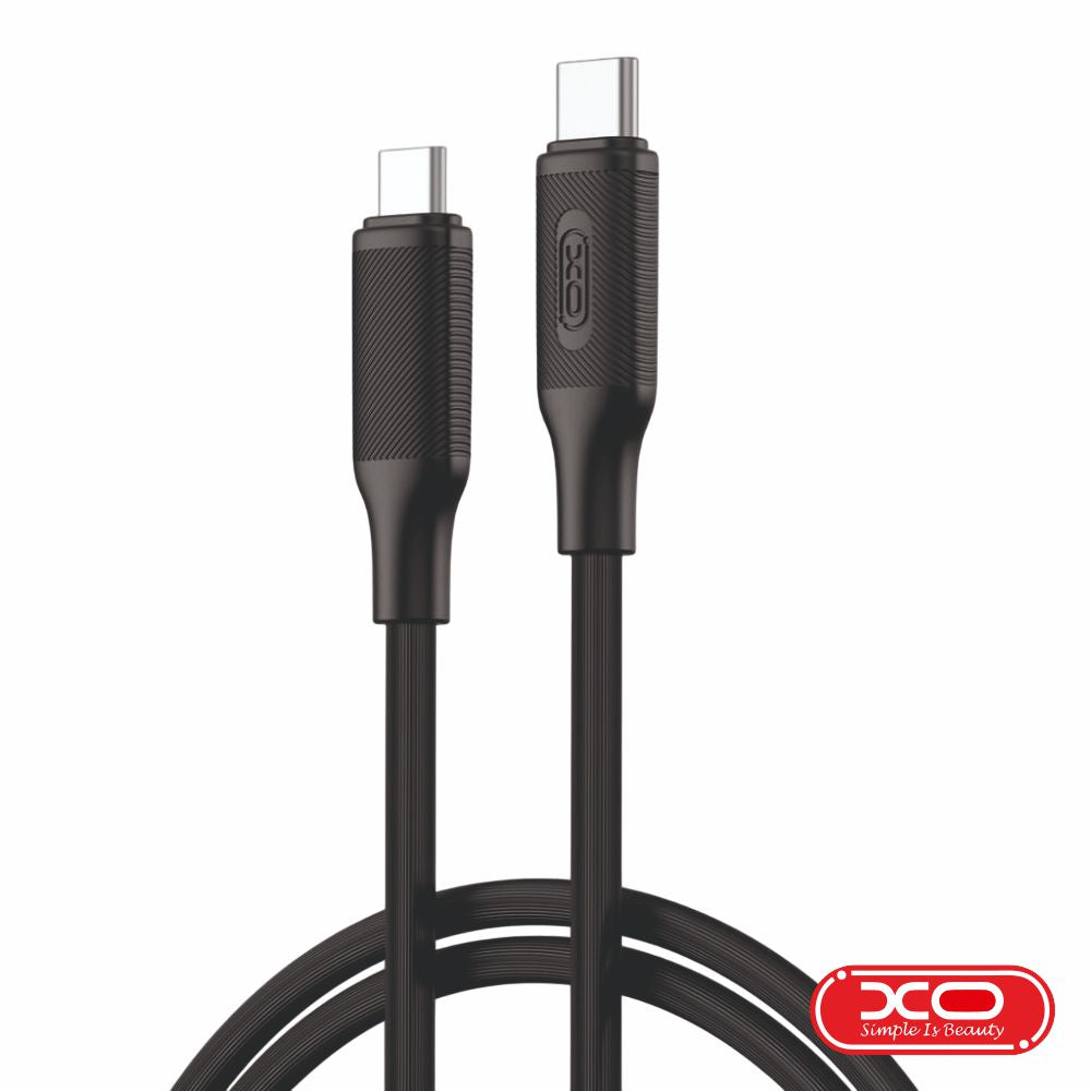 Cabo Usb-C Macho / Usb-C Macho 1M 60W Pd Preto Xo - Tauu,pt