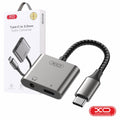 Adaptador Usb-C P/ Usb-C 27W Pd+Qc+Afc / Jack 3,5Mm Xo - Tauu,pt