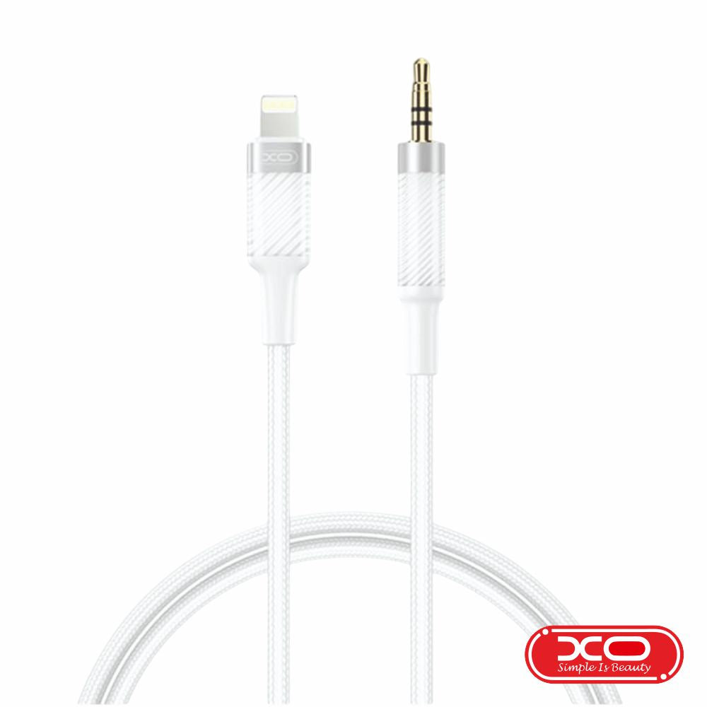 Cabo Lightning Macho P/ Jack 3,5Mm Macho 1M Branco Xo - Tauu,pt