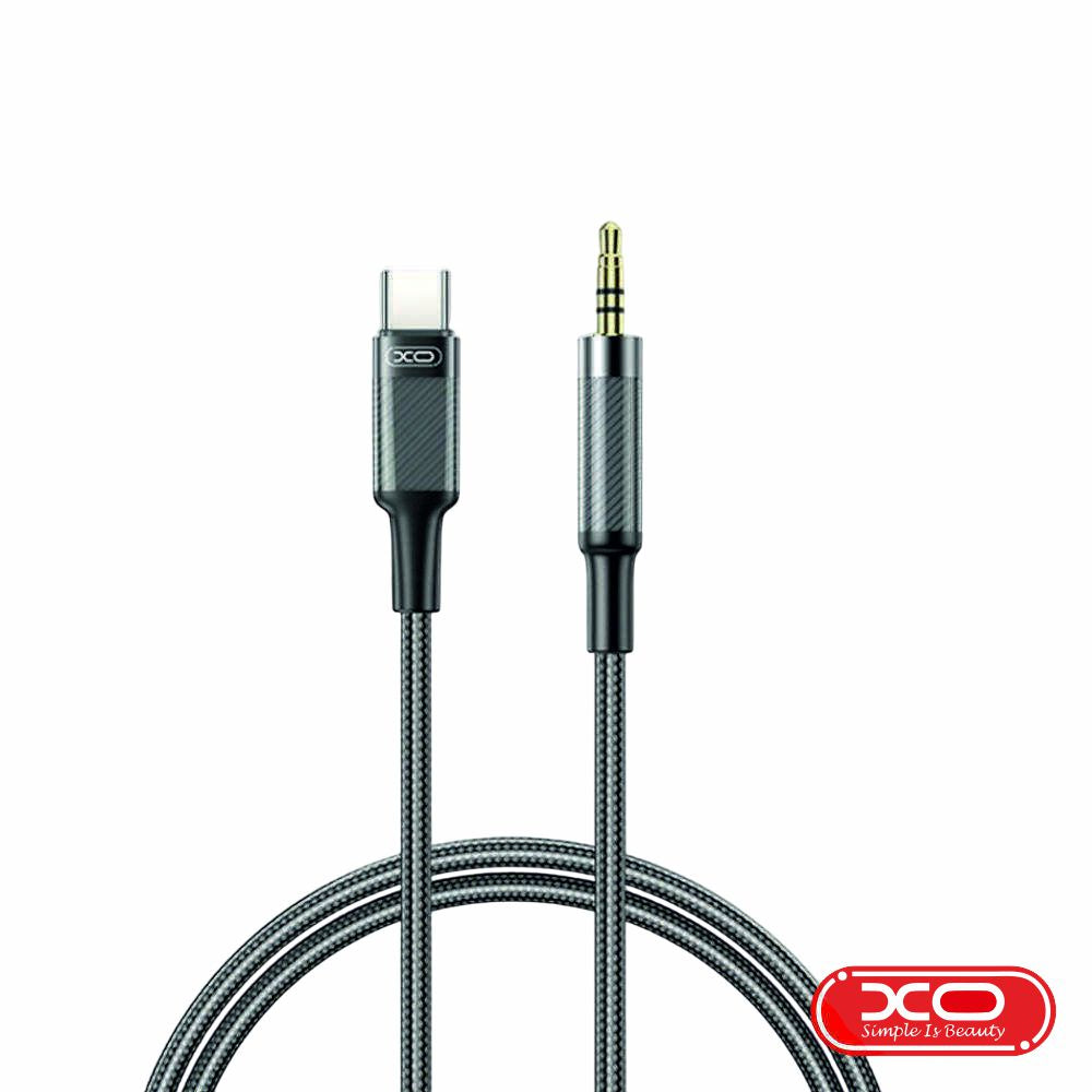 Cabo Usb-C Macho P/ Jack 3.5Mm Macho 1M Preto Xo - Tauu.pt
