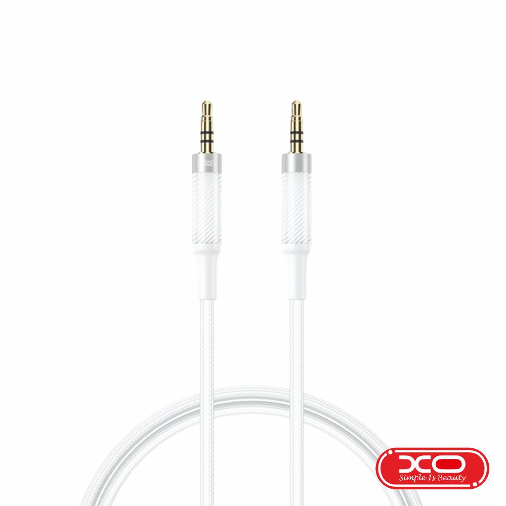 Cabo Jack 3,5Mm Macho / Jack 3,5Mm Macho 1M Branco Xo - Tauu,pt