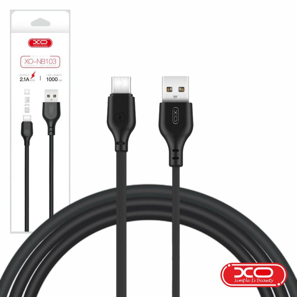 Cabo Usb-A 2,0 Macho / Usb-C 2,1A 2M Preto Xo - Tauu,pt