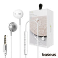 Auscultadores Stereo Enock C/Controlo Volume Mic Baseus - Tauu,pt