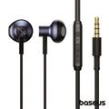 Auscultadores Stereo Encok C/ Mic Azul Baseus - Tauu,pt