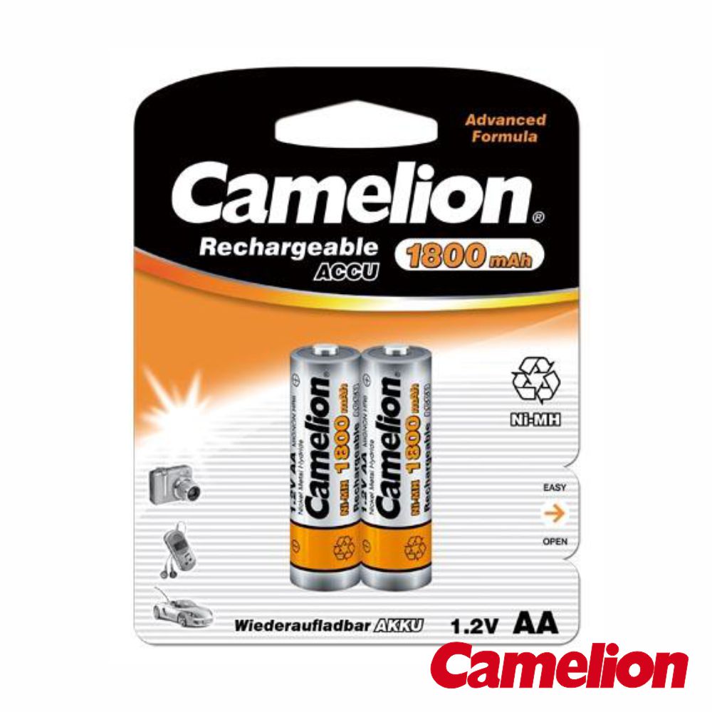 Bateria Ni-Mh Aa 1,2V 1800Mah 2X Blister Camelion - Tauu,pt
