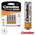 Bateria Ni-Mh Aaa1,2V 1100Ma 4X Blister Camelion - Tauu,pt
