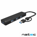 Hub Usb-C / Usb-A 3,0 C/ 4 Portas Natec - Tauu,pt