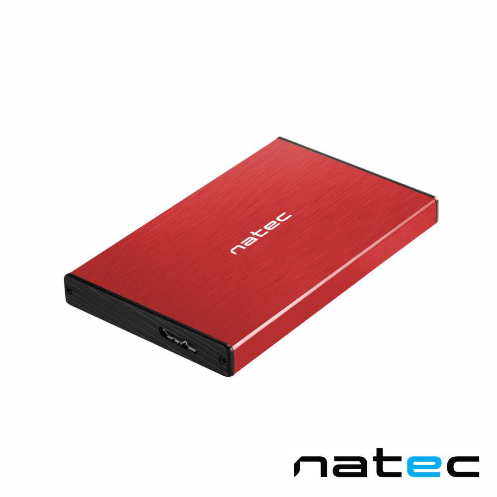Caixa Alumínio Rhino P/Discos Rígidos Hdd 2.5" Sataiii Natec - Tauu.pt