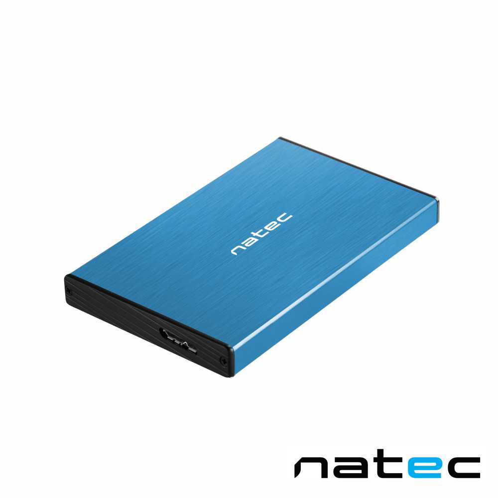 Caixa Alumínio Rhino P/Discos Rígidos Hdd 2.5" Sataiii Natec - Tauu.pt
