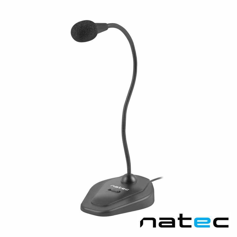 Microfone P/ Pc Jack 3.5Mm Natec - Tauu.pt