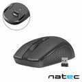 Rato Óptico S/ Fios 800-1200-1600Dpi Usb Preto Natec - Tauu,pt