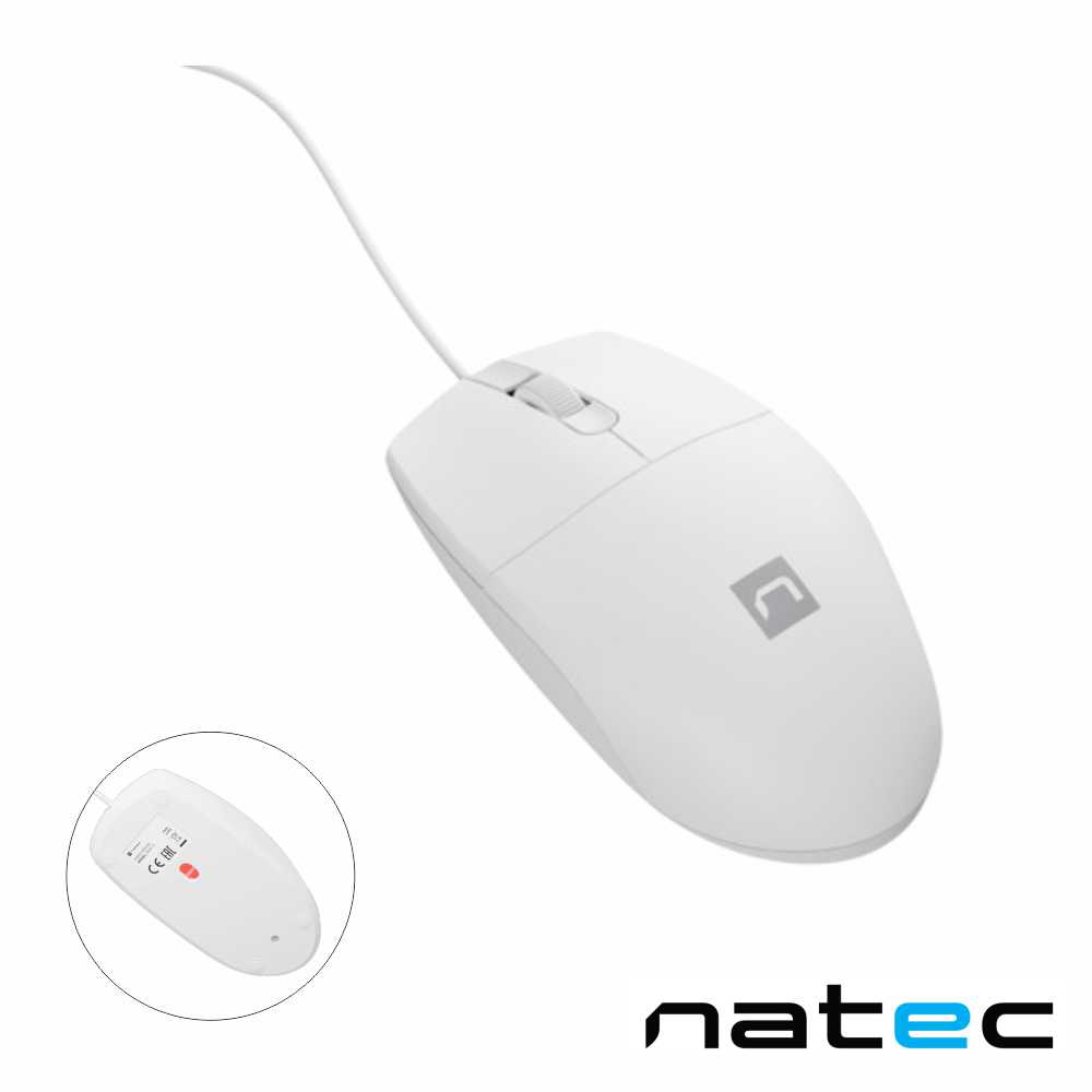 Rato Óptico C/ Fios 1000Dpi Usb Preto Natec - Tauu,pt
