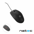 Rato Óptico C/ Fios 1200Dpi Usb Preto Natec - Tauu.pt