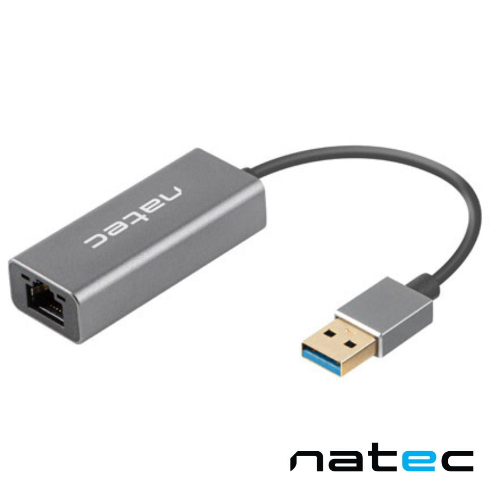 Cabo Adaptador Usb 3.0 / Rj45 1Gb/S Natec - Tauu.pt