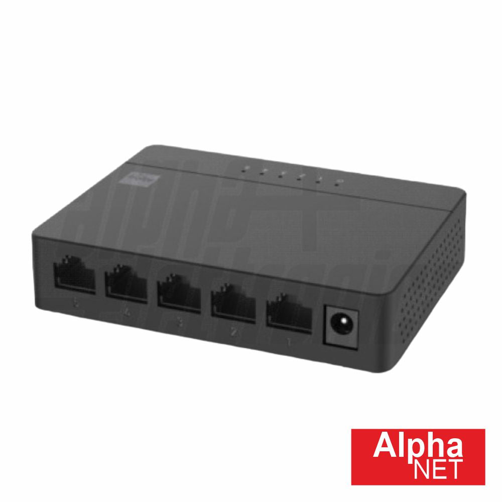 Switch De Rede Ethernet 5 Portas Gigabit Rj45 Alpha - Tauu.pt