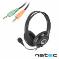 Auscultadores Stereo C/ Microfone Natec - Tauu.pt