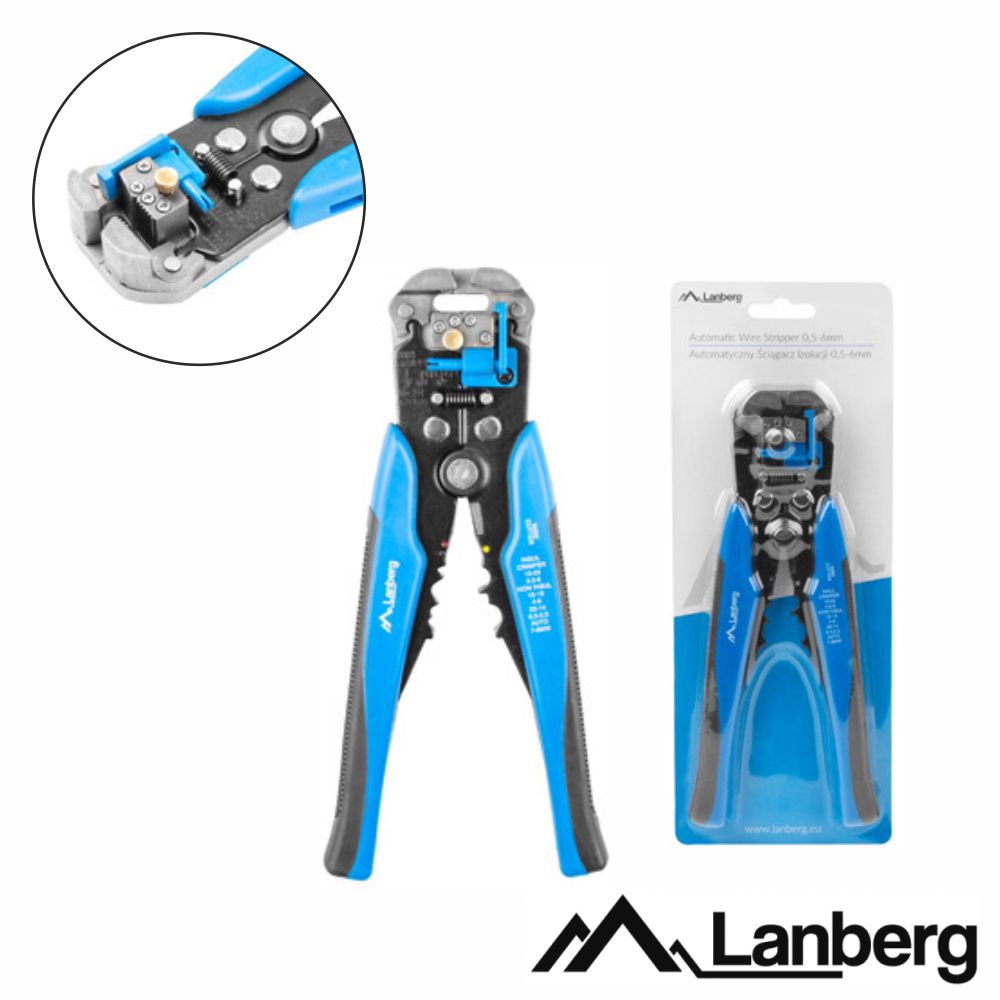 Descarnador De Cabos Automático 0.5 - 6Mm Lanberg - Tauu.pt