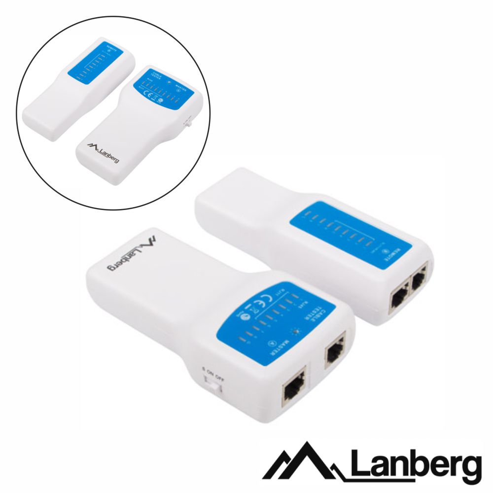Testador De Cabos Rede Rj45/Rj11 Lanberg - Tauu,pt