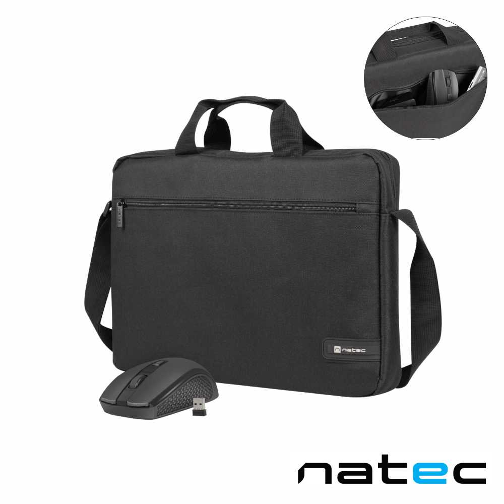 Mala P/ Computador 15,6" C/ Rato S/ Fios Nwy-1799 Natec - Tauu,pt