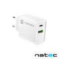 Alimentador Ribera 1X Usb-A + 1X Usb-C 20W Branco - Tauu.pt