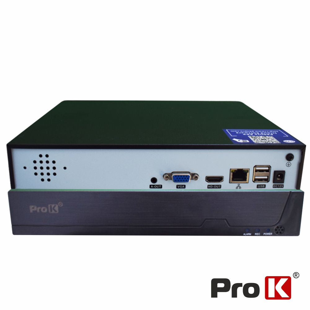 Vídeo-Gravador Digital 16 Canais H264 Ethernet Prok - Tauu.pt