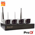 Pack Vigilância 4 Câmaras Ip66 Nvr Wifi Prok - Tauu.pt
