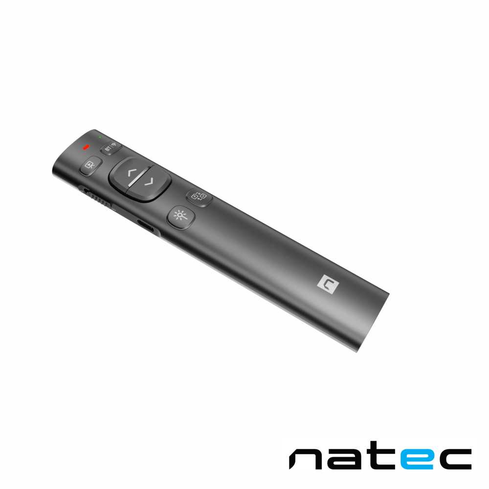 Comando C/ Ponteiro Laser 2.4Ghz/Bt 5.2 Warbler 2 Natec - Tauu.pt