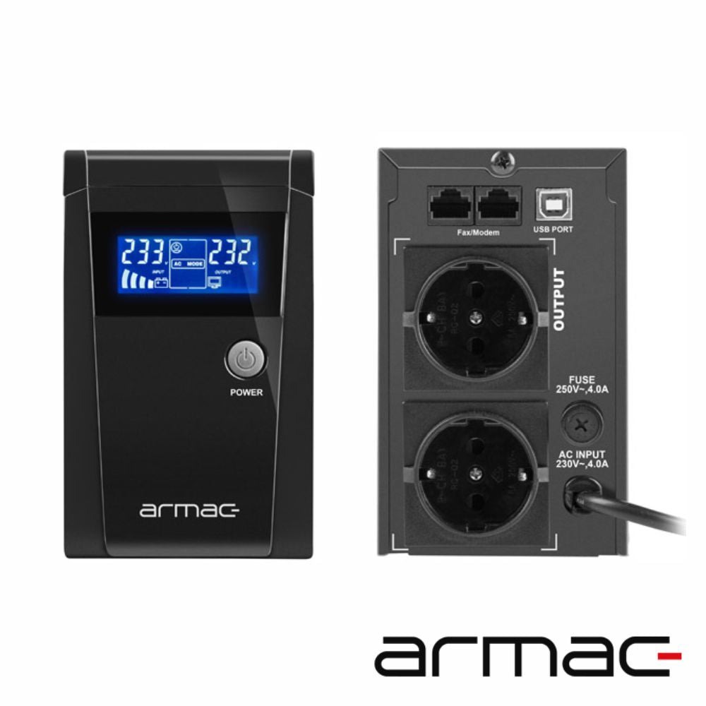 Ups 650Va 390W 230V Armac - Tauu,pt
