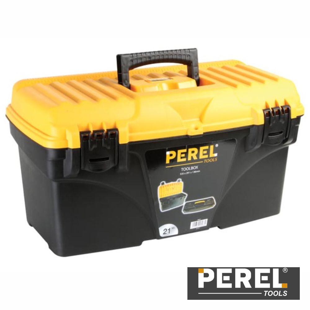 Caixa Ferramentas 21" 535X291X280Mm Perel - Tauu.pt