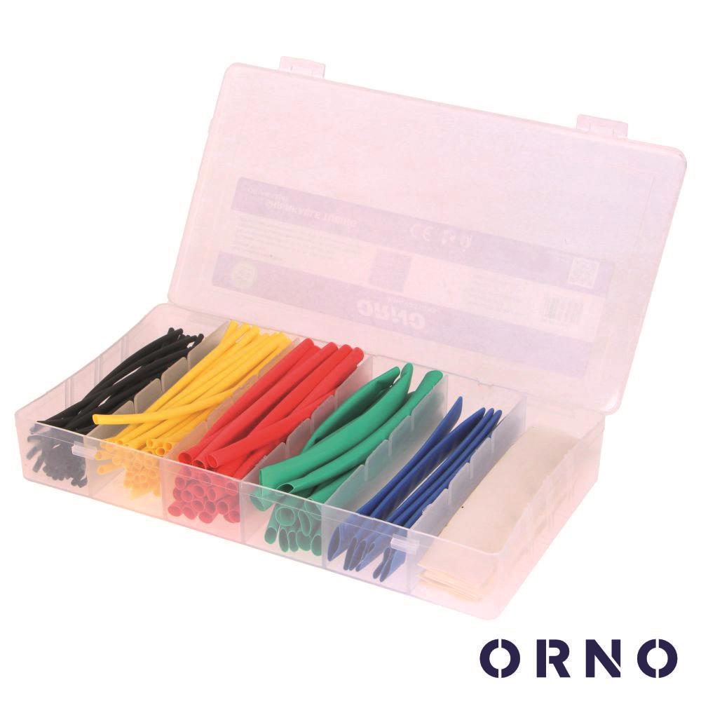 Conjunto De Tubos Manga Termoretráctil 100Pcs Orno - Tauu,pt