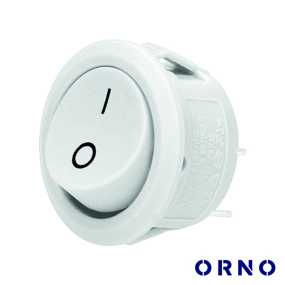 Interruptor Basculante On-Off Branco Orno - Tauu.pt