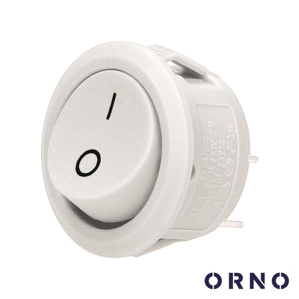 Interruptor Basculante On-Off Branco Orno - Tauu.pt