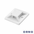 Fixador Adesivo P/ Braçadeiras 20X20 Até 4,8Mm 50X Branco - Tauu,pt
