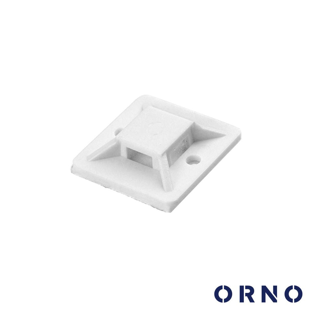 Fixador Adesivo P/ Braçadeiras 50X Branco Orno - Tauu,pt